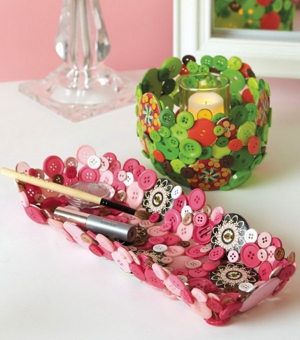 Decorative-And-Brilliant-Button-Art-And-Craft-Ideas