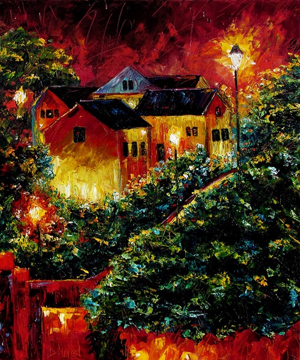 Cityscape-Painting-On-Canvas
