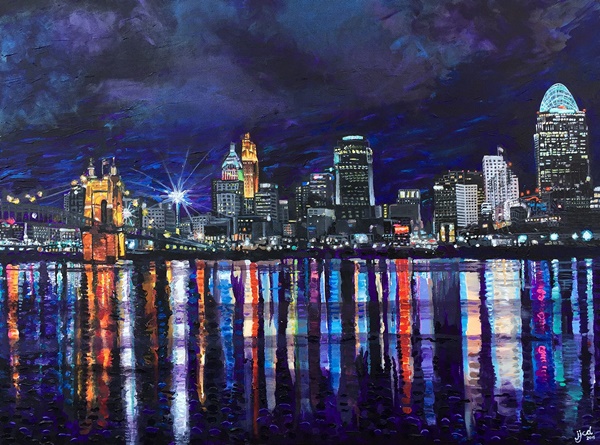 Cityscape-Painting-On-Canvas