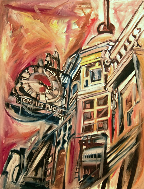 Cityscape-Painting-On-Canvas