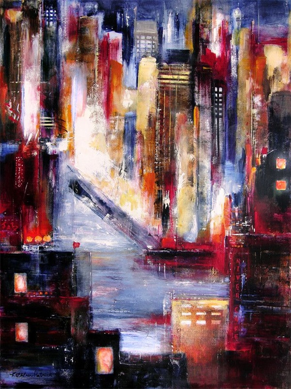 Cityscape-Painting-On-Canvas