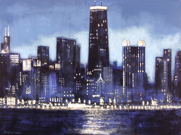 Cityscape-Painting-On-Canvas