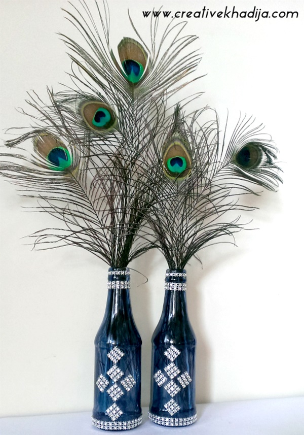 Peacock-Feather-Wall-Decor-Ideas