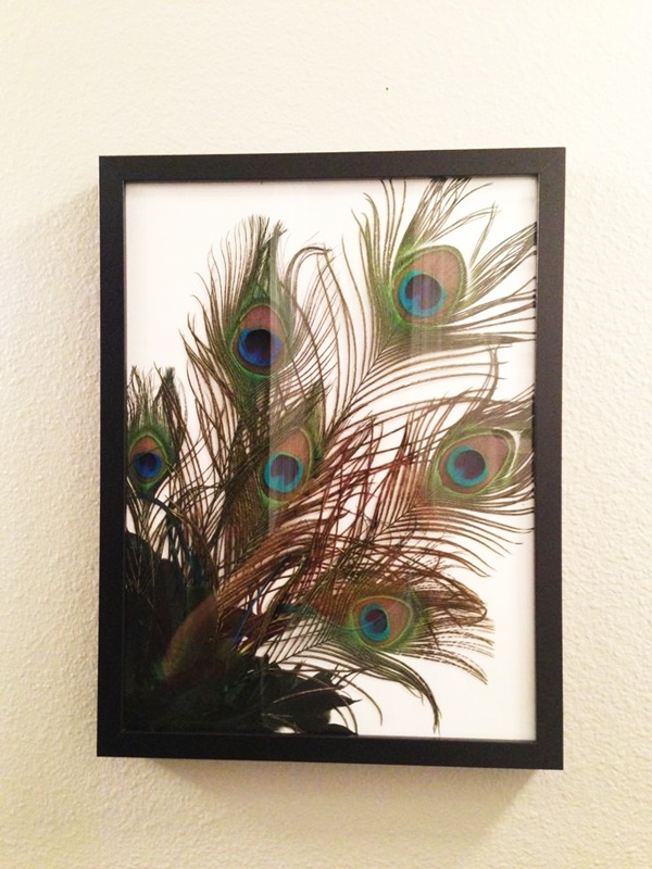 Peacock-Feather-Wall-Decor-Ideas