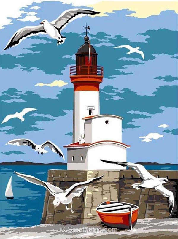 Simple-And-Easy-Lighthouse-Painting-Ideas