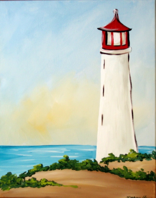 Simple-And-Easy-Lighthouse-Painting-Ideas