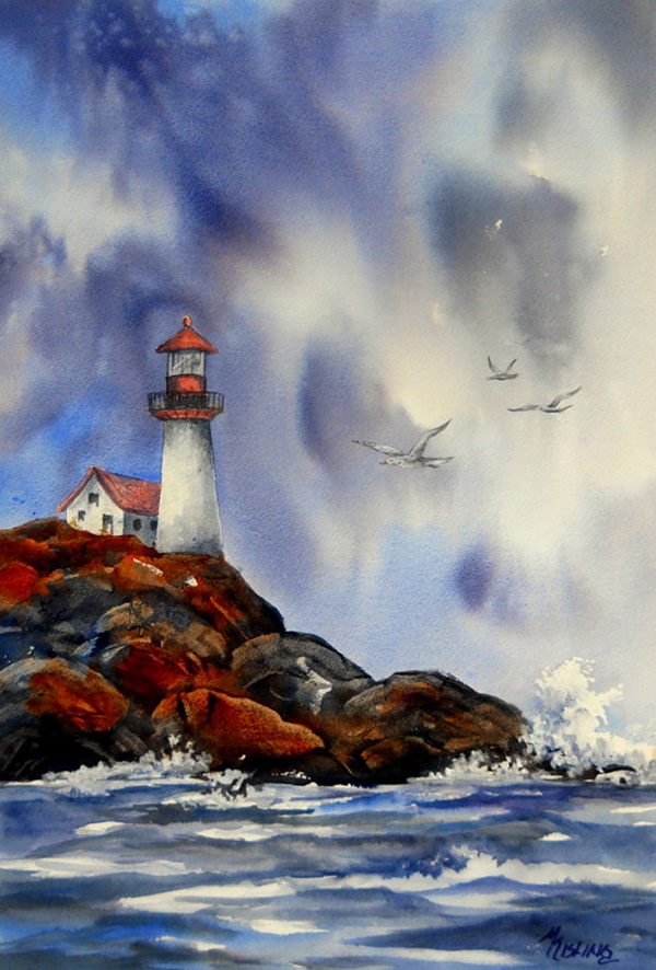 Simple-And-Easy-Lighthouse-Painting-Ideas