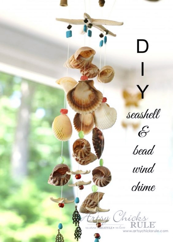 Cute-And-Easy-Seashell-Craft-And-Decor-Ideas