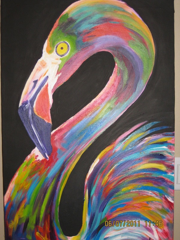 Easy Abstract Animals Painting Ideas