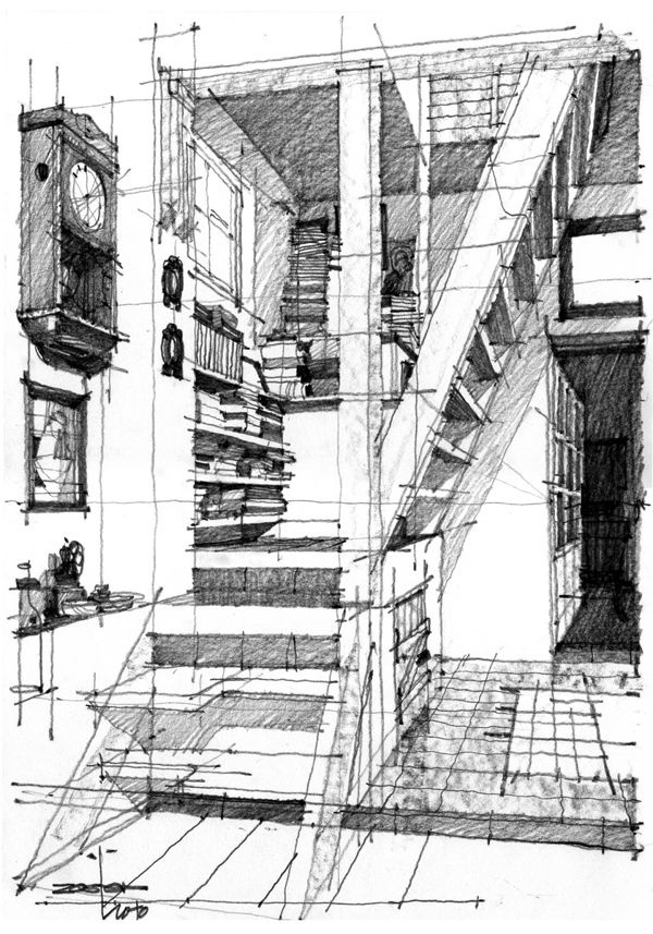 Mindblowing Architectural Drawing And Paintings For Professional Artist