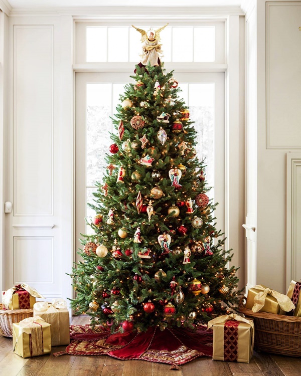 Vintage Christmas Tree Decoration Ideas