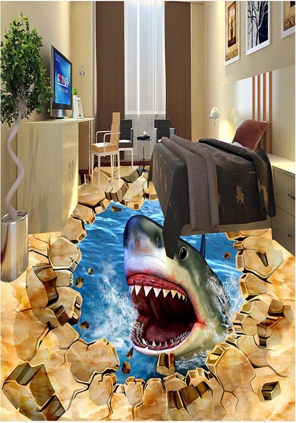 Beautiful 3D Aquarium Painting Ideas