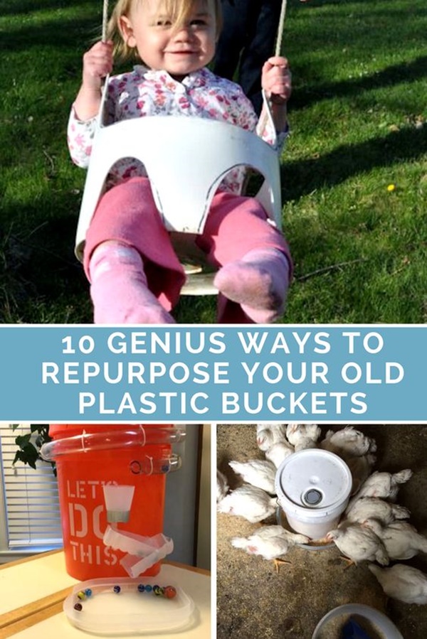Genius Plastic Bucket Repurpose Ideas
