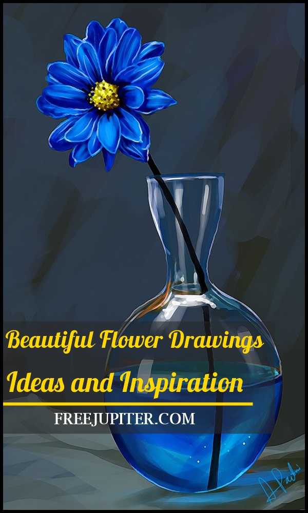 Beautiful Flower Drawings Ideas and Inspiration 