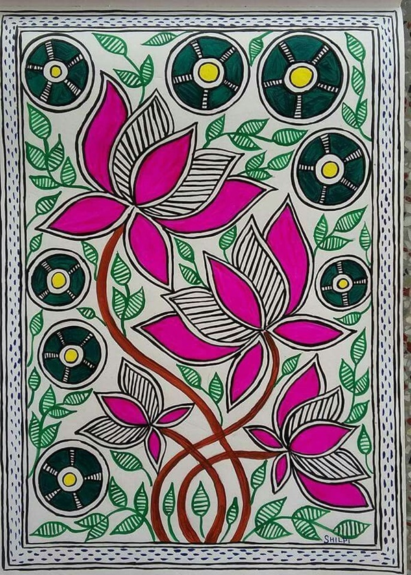 Simple And Easy Gond Painting Designs For Art Lovers