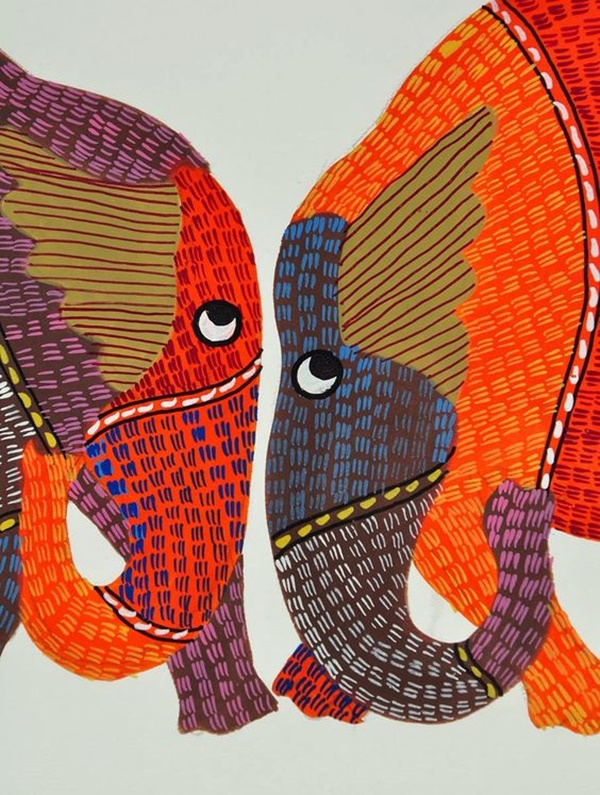 Simple And Easy Gond Painting Designs For Art Lovers