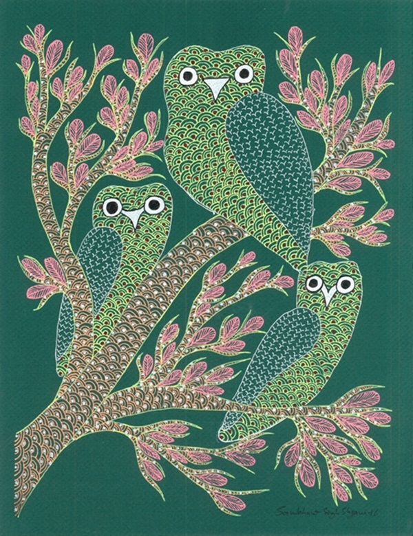 Simple And Easy Gond Painting Designs For Art Lovers