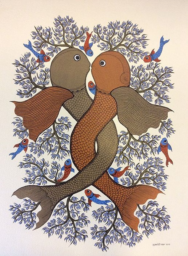 Simple And Easy Gond Painting Designs For Art Lovers