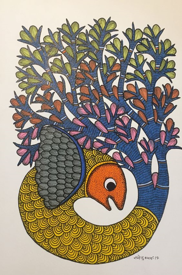 Simple And Easy Gond Painting Designs For Art Lovers