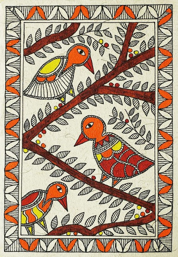 Simple And Easy Gond Painting Designs For Art Lovers