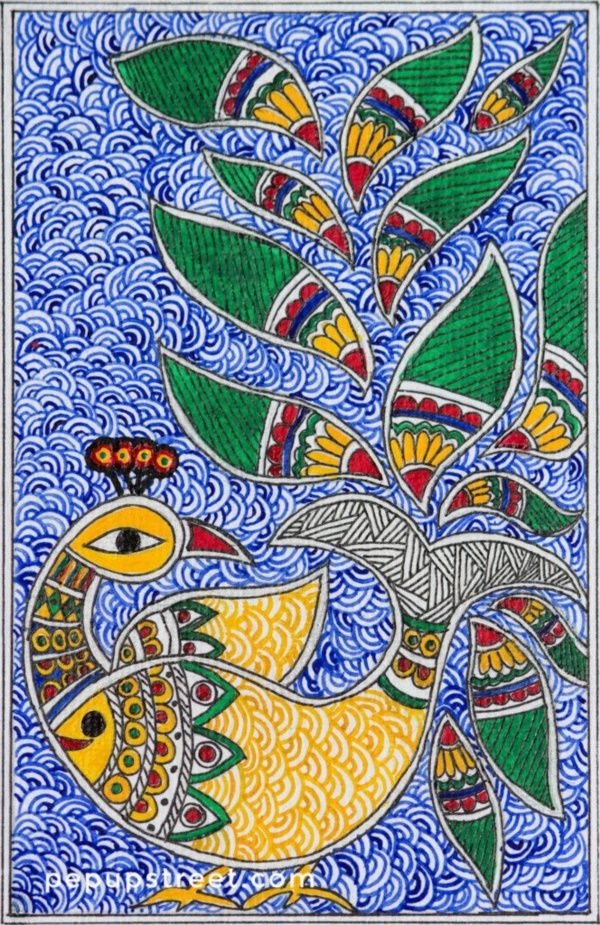 Simple And Easy Gond Painting Designs For Art Lovers