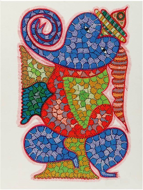 Simple And Easy Gond Painting Designs For Art Lovers