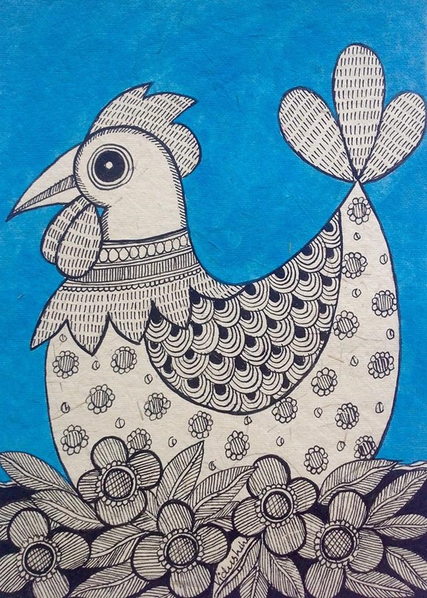 Simple And Easy Gond Painting Designs For Art Lovers