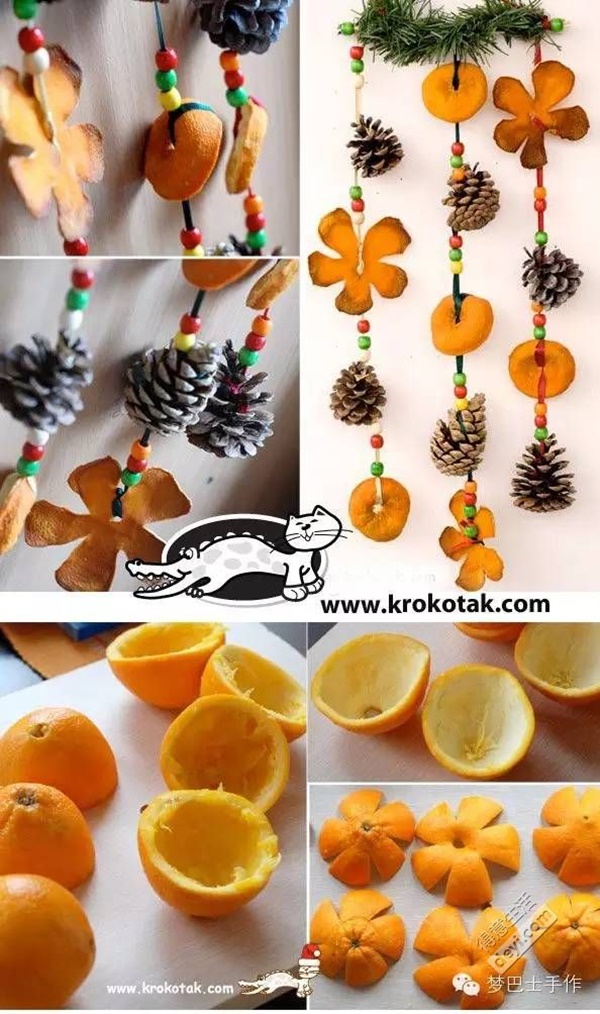 Super Cool DIY Dried Orange Garland Ideas