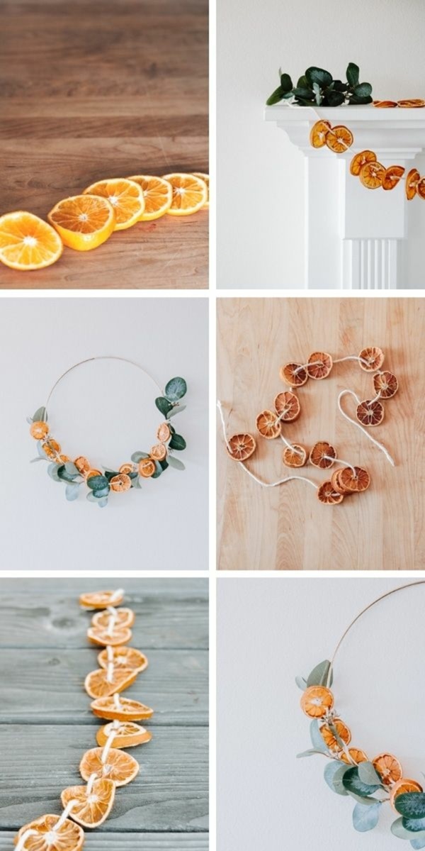 Super Cool DIY Dried Orange Garland Ideas