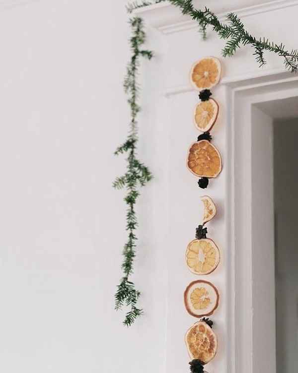 Super Cool DIY Dried Orange Garland Ideas