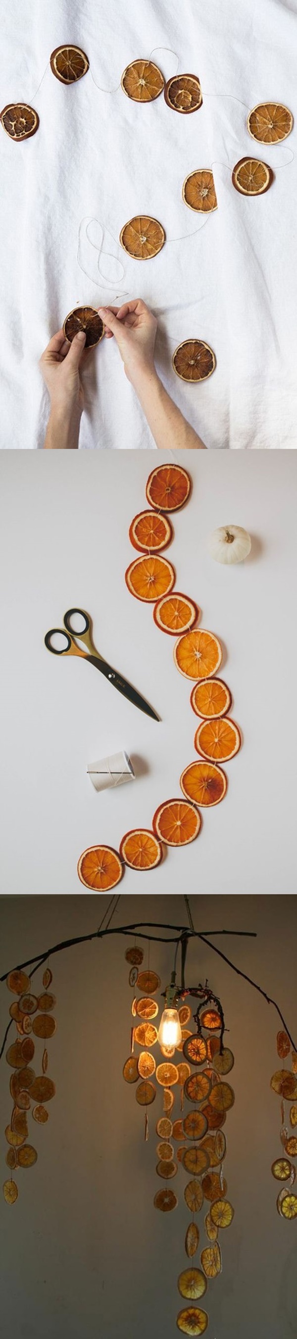 Super Cool DIY Dried Orange Garland Ideas