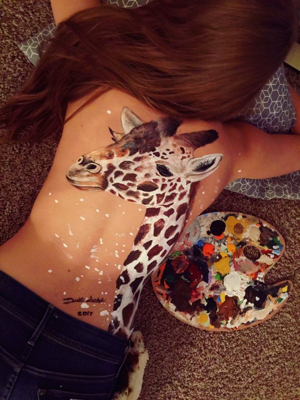 Bold Body Painting Art