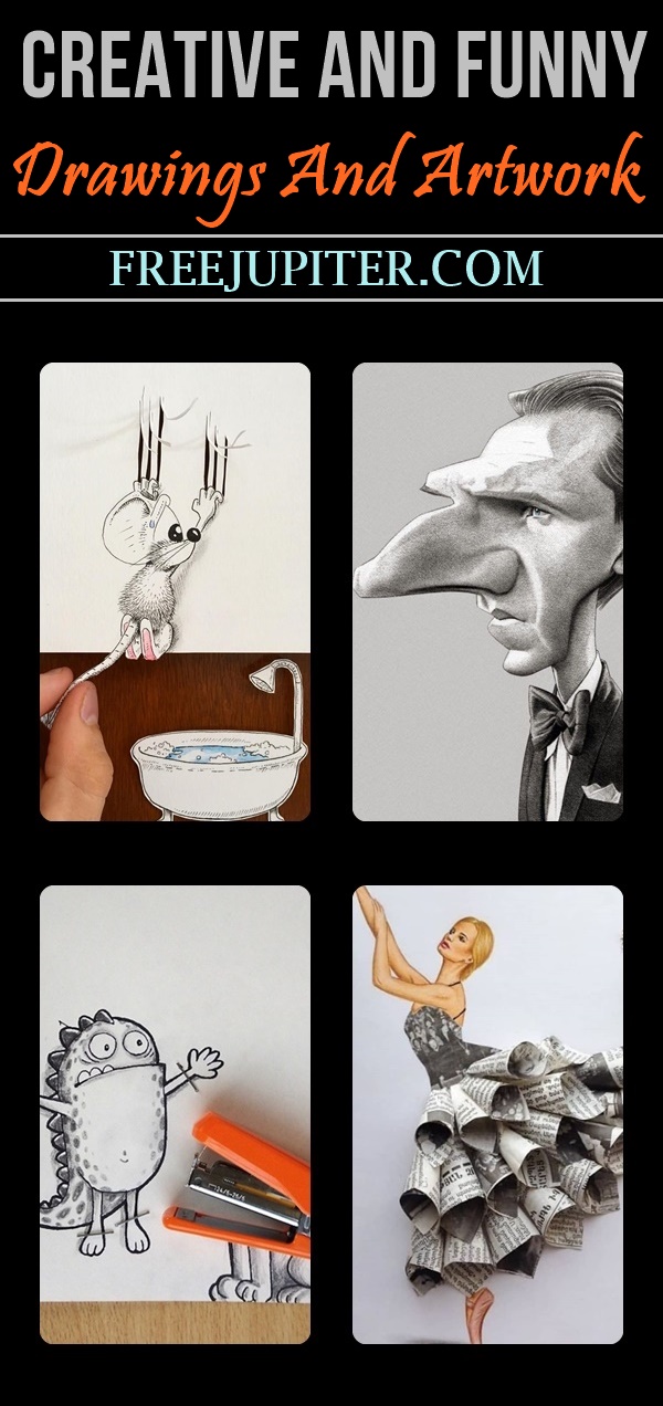 Creative And Funny Drawings And Artwork