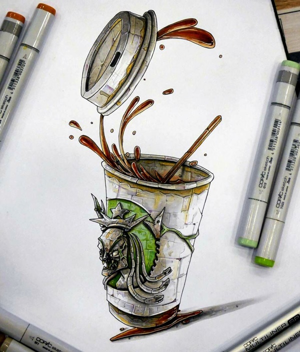 Creative And Funny Drawings And Artwork