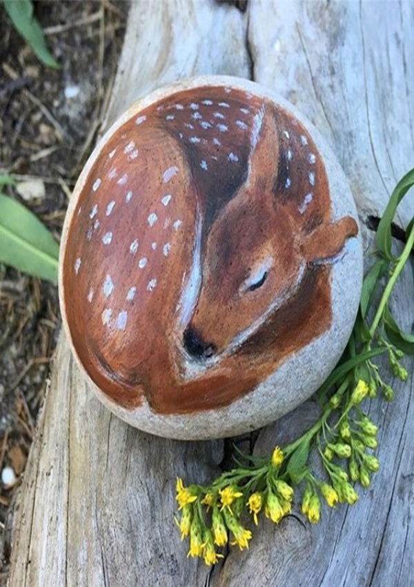 Easy Animal Rock Painting Ideas For Beginners