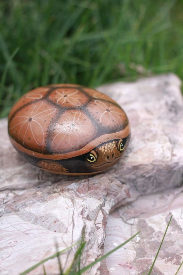 Easy Animal Rock Painting Ideas For Beginners