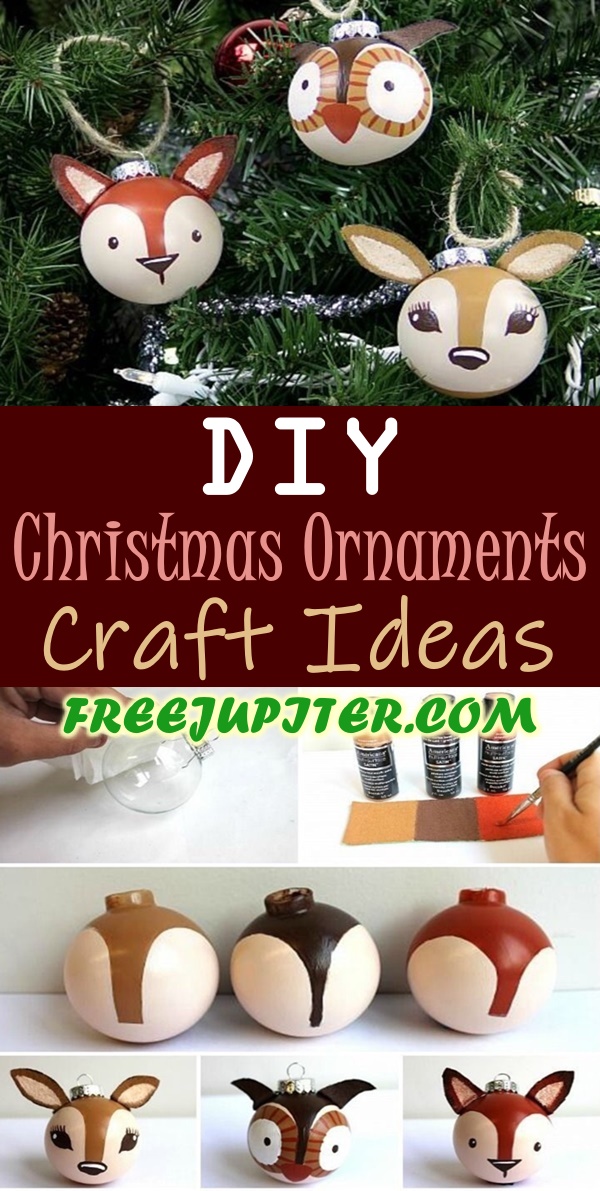 DIY Christmas Ornaments Craft Ideas