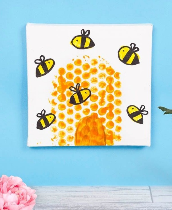 Simple And Easy Canvas Painting Ideas For Kids