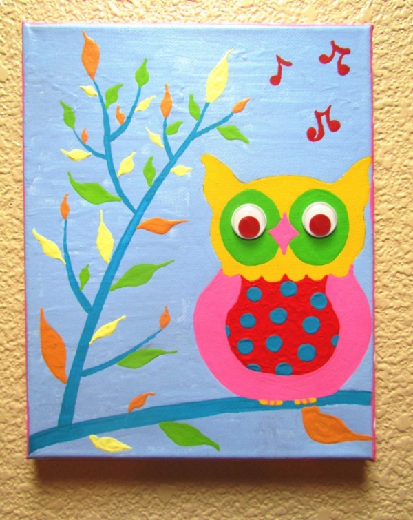 Simple And Easy Canvas Painting Ideas For Kids