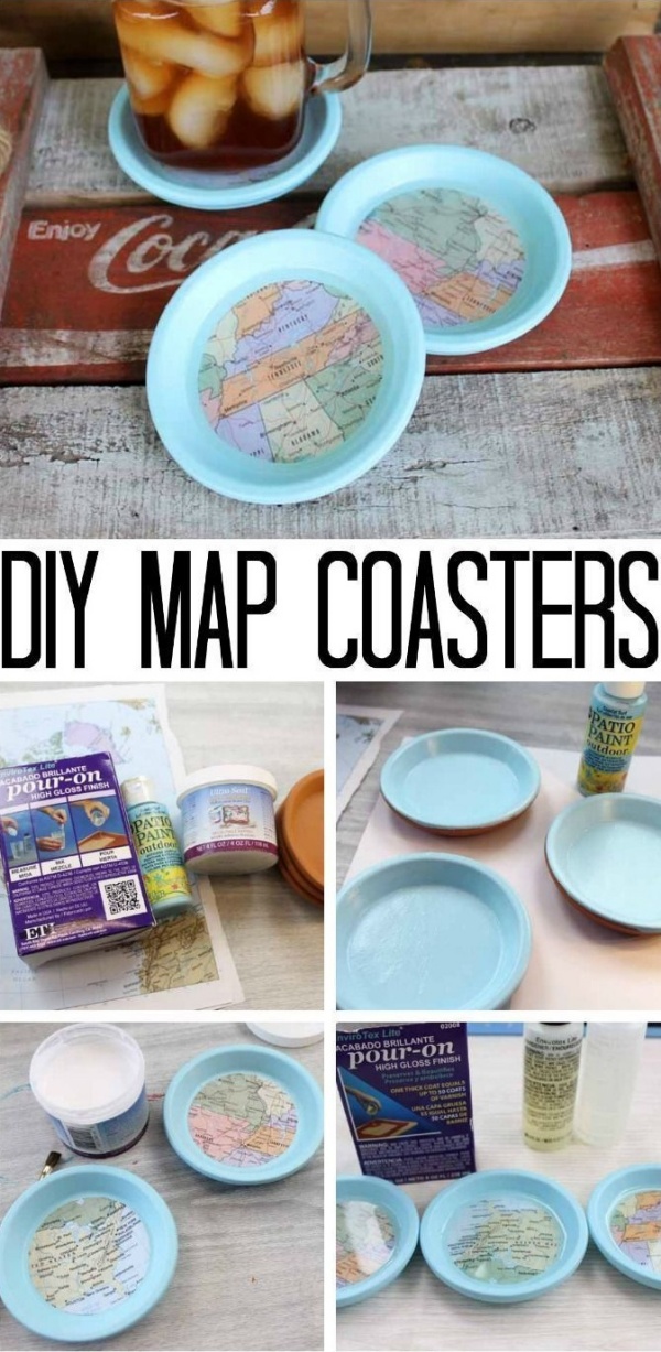 Quick And Easy DIY Coaster Ideas For Your Inspiration