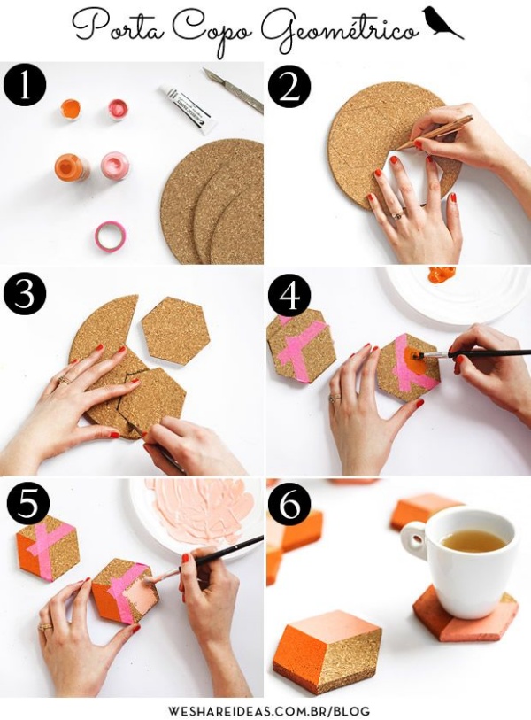 Quick And Easy DIY Coaster Ideas For Your Inspiration