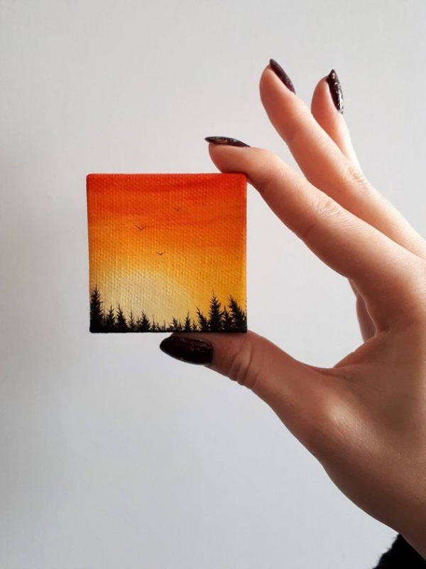 Small And Tiny Painting Ideas