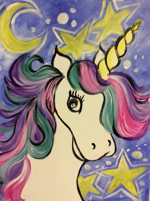 Unicorn Painting Ideas and Tutorials