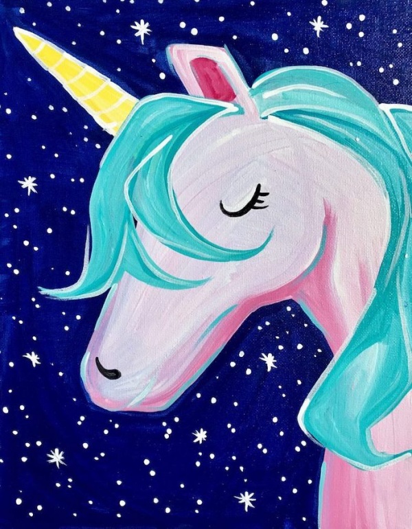 Unicorn Painting Ideas and Tutorials