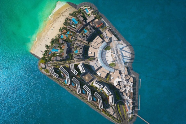 Bluewaters Island as the center of entertainment