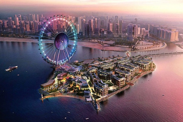 Bluewaters Island as the center of entertainment