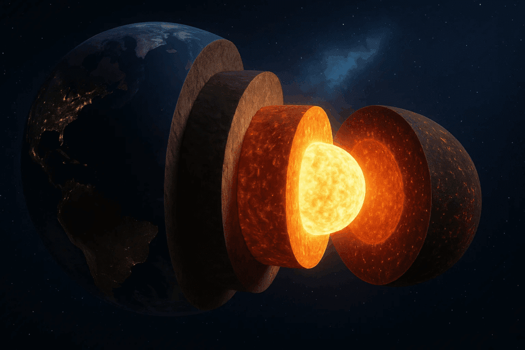 Earth's Core Layers