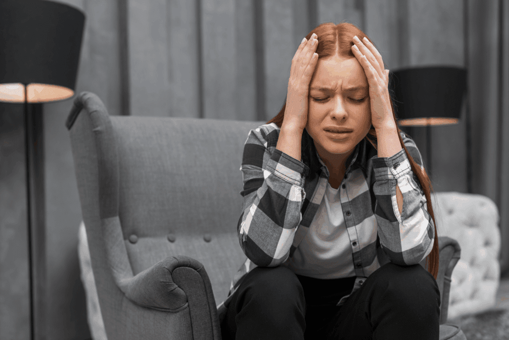 Stressed Woman